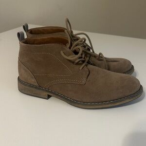 Men's Brown Suede Lace-Up Shoes size 7